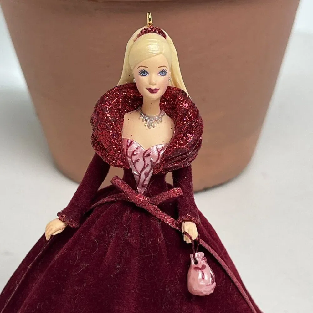 Christmas Ornament Hallmark Keepsake Barbie‎ Celebration Vintage Collector